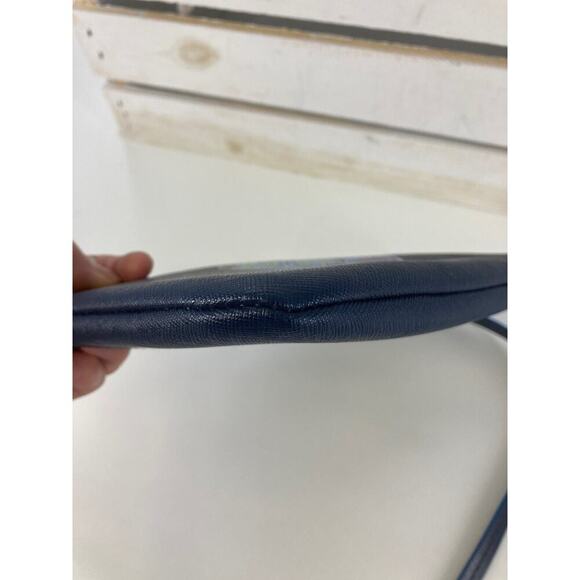 BRIGHTON SMALL BLUE CROSSBODY WITH HEART - Picture 6 of 10